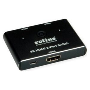 Roline Przełącznik ROLINE 8K HDMI, 2-głośnikowy