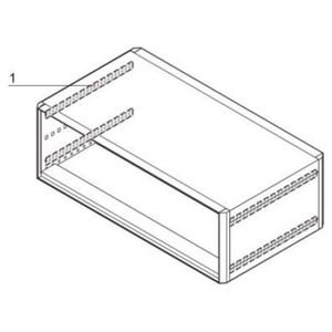 SCHROFF SCHROFF RatiopacPRO Zestaw ekranujący EMC ściana boczna do pokrywy 375 mm