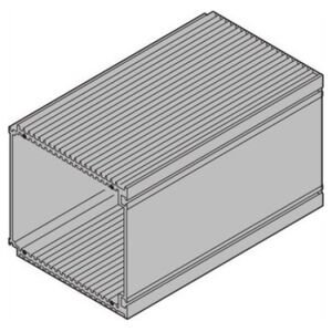 SCHROFF Rura korpusu modułu wtykowego typu ramowego SCHROFF HF, 28 HP, do płytek drukowanych o głębokości 160 mm