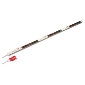 SCHROFF Listwa gniazdowa SCHROFF, IEC, 3-fazowa, 32 A, wtyczka IEC 60309, 24 x IEC C13 / 6 x IEC C19, bezpiecznik 6 x 16 A
