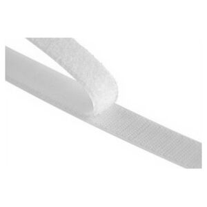 Velcro Samoprzylepny rzep VELCRO 20 mm x 50 cm biały
