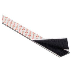 Velcro Samoprzylepny rzep VELCRO 20 mm x 1 m czarny