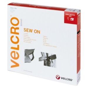 Velcro VELCRO rzep z haczykami i pętelkami do przyszycia 20 mm x 10 m brązowy