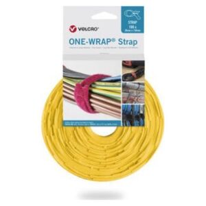 Velcro Taśma VELCRO One Wrap 20 mm x 330 mm, 100 sztuk, żółta