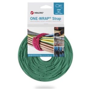 Velcro Taśma VELCRO One Wrap 25 mm x 300 mm, 100 sztuk, zielona