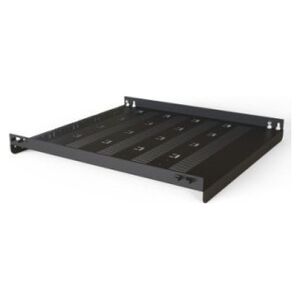 SCHROFF Półka SCHROFF Varistar 19'', stacjonarna, 75 kg, RAL 7021, 600W 700D