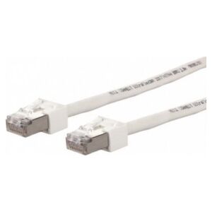 Metz METZ CONNECT patchkabel Cat.6 (Klasse E) S/FTP, Ultraflex500 VoIP, AWG 26, LSOH, wit, 15 m
