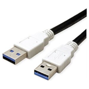 Kabel USB Bachmann USB-A - USB-A 2 m Czarny