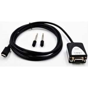 Adapter USB Exsys EXSYS EX-2311-2F USB 2.0 C - wtyk do 1 x szeregowy RS-232 1,8-metrowy kabel z 9-stykowym żeńskim wyświetlaczem LED