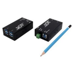 Exsys EXSYS EX-1180HMS 4-portowy koncentrator USB 3.2 Gen1