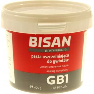 Bisan PASTA DO GWINTÓW GB1 400G (PUSZKA) woda/ gaz [12]