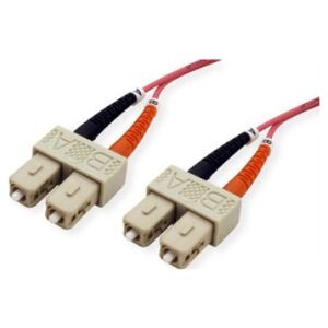 Triton Wysokiej jakości kabel LWL-Kabel dupl. 50/125m OM4 SC/SC, 3 m