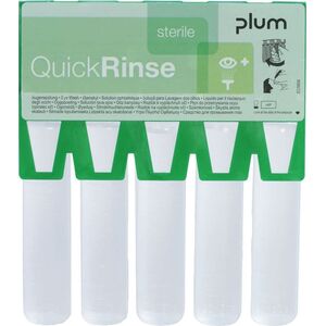 Sourcing Refill of eye wash ampoules PLUM QuickRinse, 5x20ml