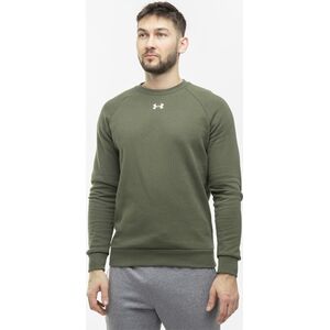 Under Armour Bluza męska Under Armour Rival Fleece Crew khaki 1379755 390 M