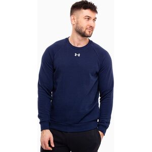Under Armour Bluza męska Under Armour Rival Fleece Crew granatowa 1379755 410 L