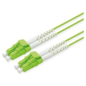 Roline Kabel światłowodowy ROLINE 50/125m OM5, LC/LC, LSOH, złącze niskostratne, zielony, 0,5 m