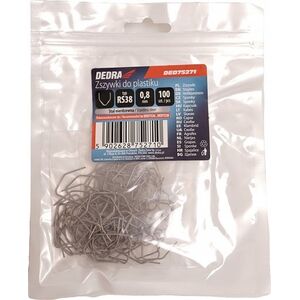 Dedra Zszywki do plastiku typ RS38, 0.8mm, V do narożników ,100szt