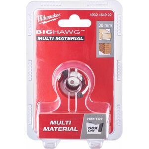 Milwaukee MILWAUKEE BIG HAWG HOLE SAW 30mm MULTI MATERIAL