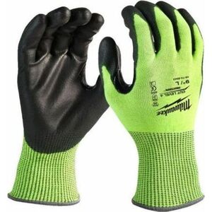 Milwaukee MILWAUKEE GLOVES LEVEL D-SIZE L/9 INCREASED VISIBILITY