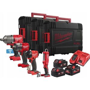 Zestaw elektronarzędzi Milwaukee MILWAUKEE.POWERPACK M18FPP2G3-524XEU