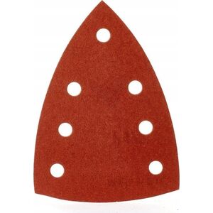 Milwaukee MILWAUKEE DELTA SANDING PAPER 100mm x 147mm 7 HOLES P180 /10pcs.