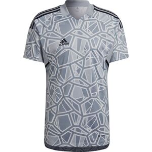 Adidas Koszulka męska Condivo 22 Goalkeeper Jersey Short Sleeve szara HB1622 L