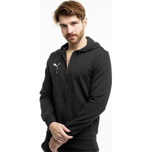 Puma Bluza męska Puma Team Goal Casuals Hooded czarna 658595 03 L