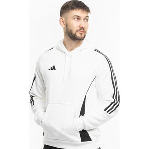 Adidas Bluza męska adidas Tiro 24 Sweat Hooded biała IR7547 XL