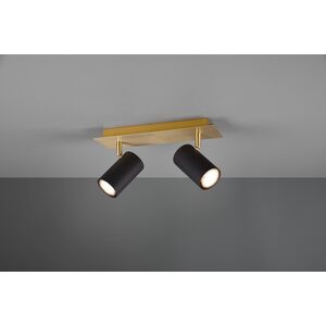 Kinkiet Sourcing SPOTLIGHT MARLEY 2XGU10 BLACK/GOLD