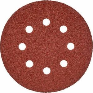 Milwaukee MILWAUKEE ABRASIVE DISC 125mm GR 40 25pcs. VELCRO 8 HOLES