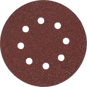 Milwaukee MILWAUKEE ABRASIVE DISC 125mm 8 HOLES P180 /50 pcs.