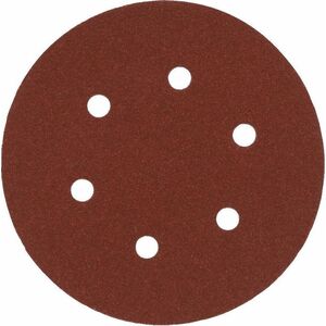 Milwaukee MILWAUKEE ABRASIVE DISC 150mm 6 HOLES P120 / 50 pcs.