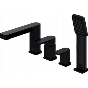 Bateria prysznicowa Sourcing Bathroom faucet with hand shower Omnires Baretti BA7832BL