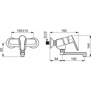 Bateria umywalkowa Oras Washbasin faucet Oras Saga 3915Y