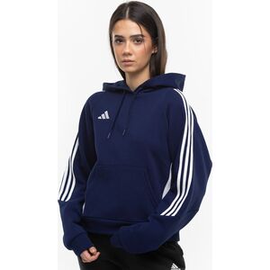 Adidas Bluza damska adidas Tiro 24 Hooded granatowa IR7507 2XL
