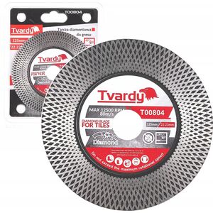 Tvardy Tarcza diamentowa do szlifowania i cięcia Gresu 125x25x22.23mm (100)