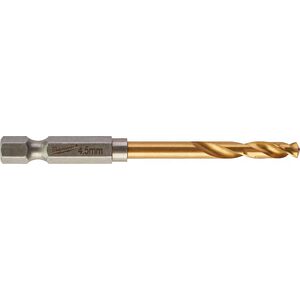 Wiertło Milwaukee MILWAUKEE METAL DRILL HSS-G TIN 4.5mm HEX (10 pcs.)