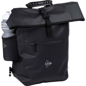 Dunlop SAKWA PLECAK TORBA ROWEROWA NA TYŁ BAGAŻNIK 4w1 25L CZARNA DUNLOP