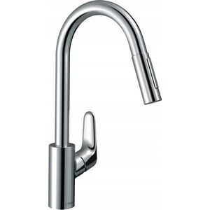 Bateria kuchenna Hansgrohe Kitchen faucet with pull-out hose Hansgrohe 73880800