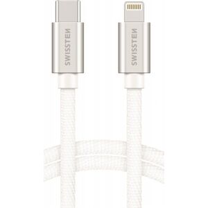 Kabel USB Sourcing USB-C - Lightning 1.2 m Srebrny (SW-QU-LIGHUSBC-1.2M-S)