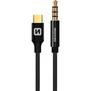 Kabel USB Sourcing USB-C - mini Jack 3.5 mm 1.5 m Czarny (73501303)