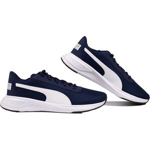 Puma Buty męskie do biegania Puma Night Runner V2 granatowo-białe 379257 03 44