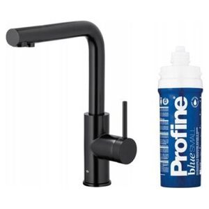 Bateria kuchenna KFA DUERO PURE BASIC BATERIA KUCHENNA Z FUNKCJĄ FILTRACJI WODY + ZESTAW FILTRUJĄCY PROFINE BLUE S, CZARNA