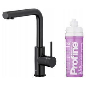 Bateria kuchenna KFA DUERO PURE BASIC BATERIA KUCHENNA Z FUNKCJĄ FILTRACJI WODY + ZESTAW FILTRUJĄCY PROFINE LILAC S, CZARNA