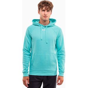 Under Armour Bluza męska Under Armour Rival Fleece Hoodie miętowa 1379757 482 M