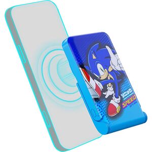 Powerbank OTL Powerbank magnetyczny OTL 5000 mAh, USB-C 15W, Sonic The Hedgehog ze stojakiem (niebieski)