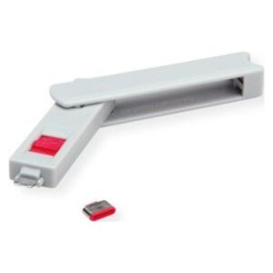 Adapter USB Roline Blokada portu USB typu C ROLINE, 1x blokada i 1x klucz