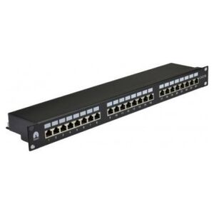 NEKU NEKU Patchpanel kat.5e 19" 24p FTP z półką 1U