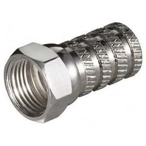 RB-LAN Wtyczka F wkręcana 4,0 mm miedź