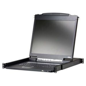 Konsola KVM Aten Konsola KVM ATEN CL3000N, 48 cm LCD, VGA, PS/2-USB, port USB, LED HG-Bel., D